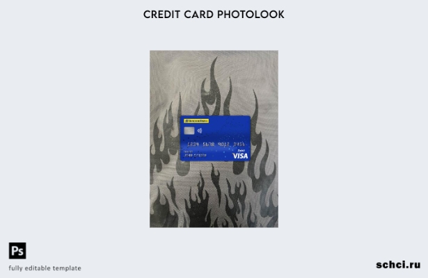 цифровая загрузка Бразилия Banco do Brasil Bank Visa дебетовая карта фотоизображ